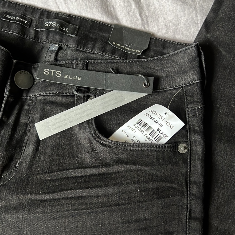 NWT • STS Blue “Piper” Black Skinny Jeans • Women’s Size 6/Juniors Size 7 👖 - Picture 16 of 16
